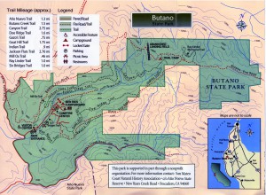 Butano State Park Trail Map